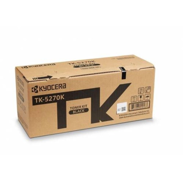 Kyocera TK-5270K Black Siyah Orjinal Fotokopi Toneri Ecosys M6230cidn-M6630cidn P6230cdn 8.000 Sayfa Kyocera TK-5270K Black Siyah Orjinal Fotokopi Toneri Ecosys M6230cidn-M6630cidn P6230cdn 8.000 Sayfa