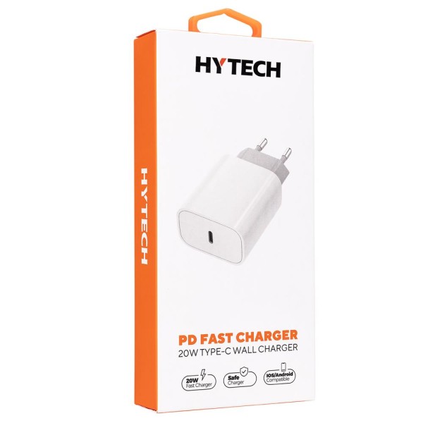 Hytech HY-XE40 1PD 20W Hızlı Ev Şarj Adaptör Hytech HY-XE40 1PD 20W Hızlı Ev Şarj Adaptör