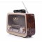 Everton RT-301 Bluetooth-USB-SD-FM Şarjlı  Nostaljik Radyo El Fenerli
