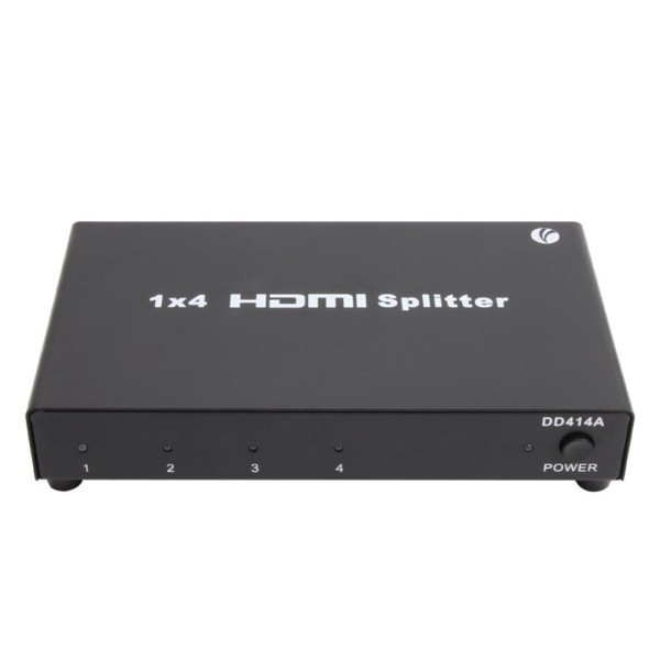 Vcom DD414A 1-4 Port 1.4V 1080P Metal Hdmi Splitter Vcom DD414A 1-4 Port 1.4V 1080P Metal Hdmi Splitter